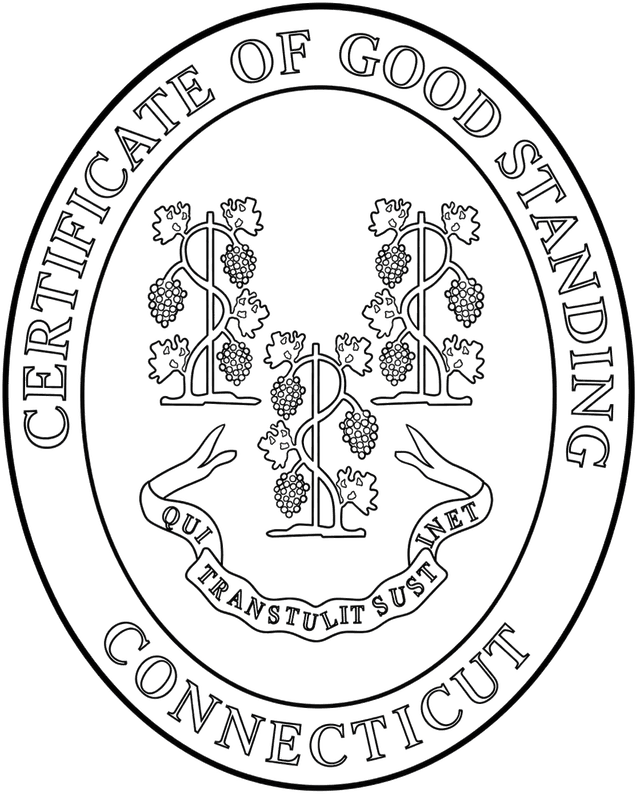 Good Standing Certificate for Connecticut