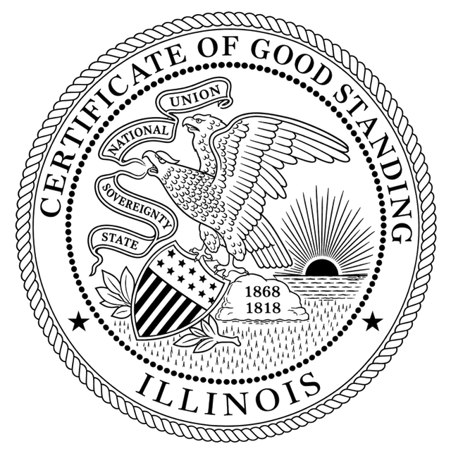Good Standing Certificate for Illinois
